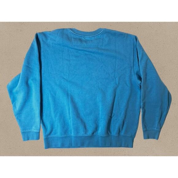 L.L. Bean Crewneck Sweatshirt Size Large – Blue Embroidered Freeport Maine Logo - Picture 6 of 6